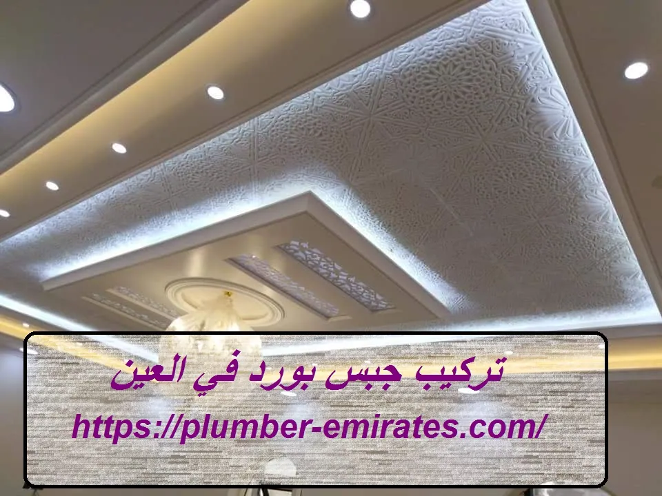 تركيب جبس بورد في العين