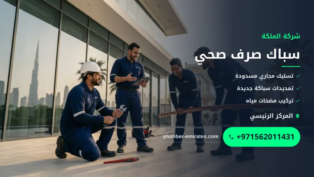 صورة سباك صرف صحي: كيف تكتشف التسرب وتتعامل مع انسداد المجاري